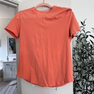 lululemon athletica Coral Short Sleeve Tee